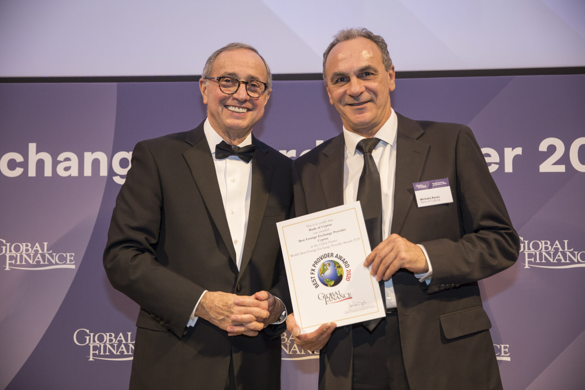 Βραβείο καλύτερου Foreign Exchange Provider στην Κύπρο για το 2020