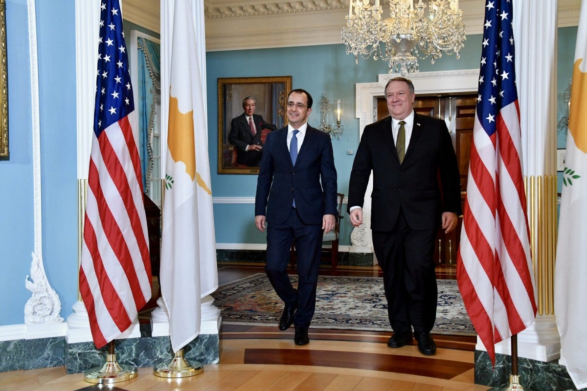 Η ατζέντα της συνάντησης Χριστοδουλίδη – Πομπέο (BINTEO)