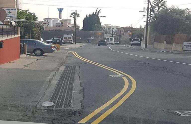 "Ποδηλατόδρομος Λεμεσού"…τώρα και σε διπλή κίτρινη γραμμή (ΦΩΤΟ)