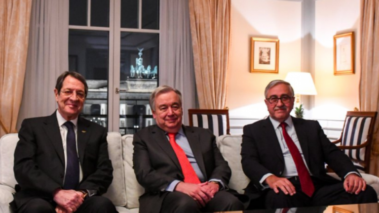 Γκουτέρες-Αναστασιάδης-Ακιντζί έκαναν το πρώτο βήμα