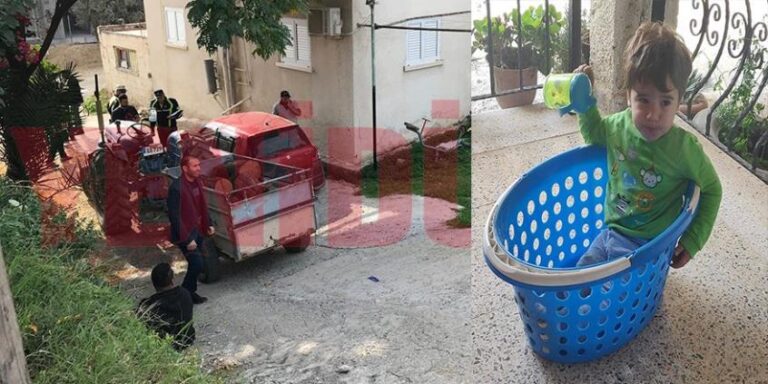 Τρίχρονο αγόρι στα κατεχόμενα καταπλακώθηκε από το τρακτέρ του παππού του