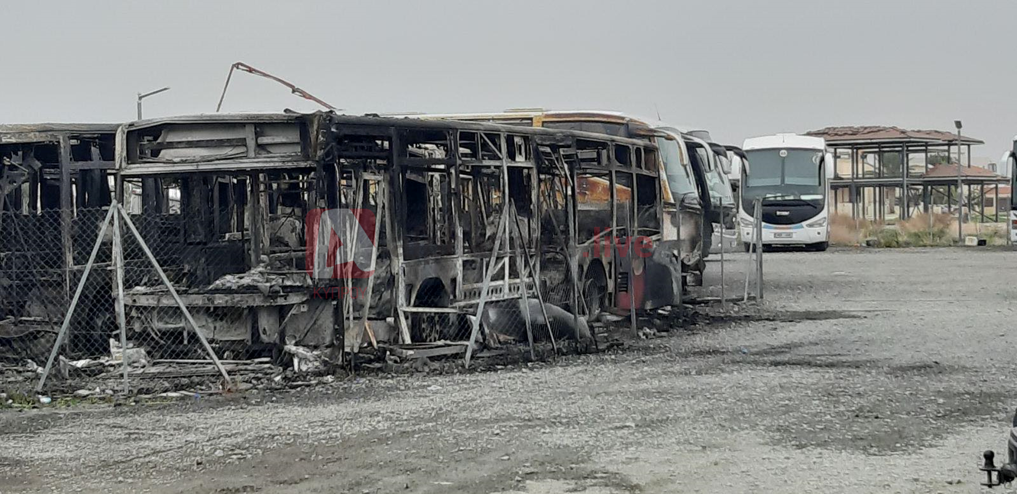 Επαγγελματικές διαφορές πίσω από τον εμπρησμό λεωφορείων στη Λάρνακα (ΒΙΝΤΕΟ)
