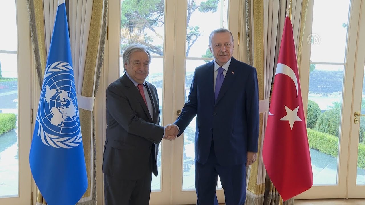 Ερντογάν και Γκουτέρες δεν είπαν ούτε λέξη για Κυπριακό