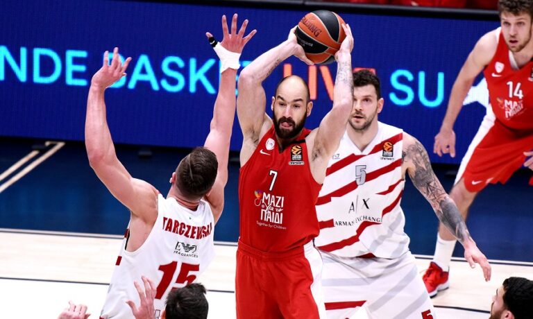 Για την υπέρβαση κόντρα στην Αρμάνι ο Ολυμπιακός