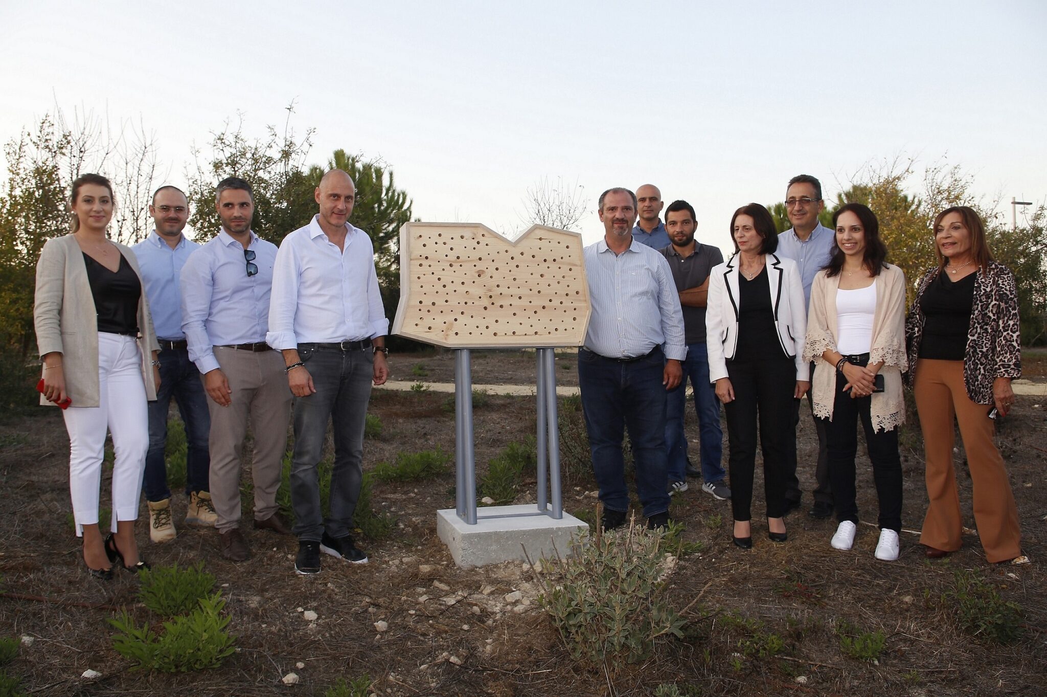 Έτοιμα τα πρώτα ξενοδοχεία μελισσών στο Minthis