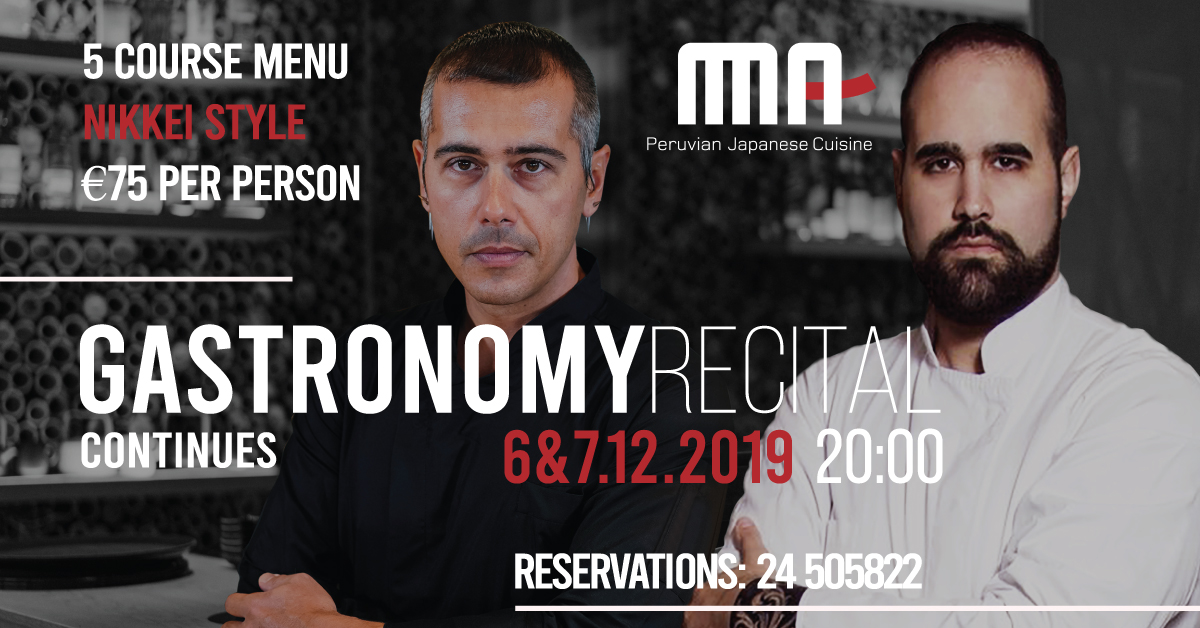 Ρεσιτάλ γαστρονομίας στο MA Peruvian Japanese Restaurant