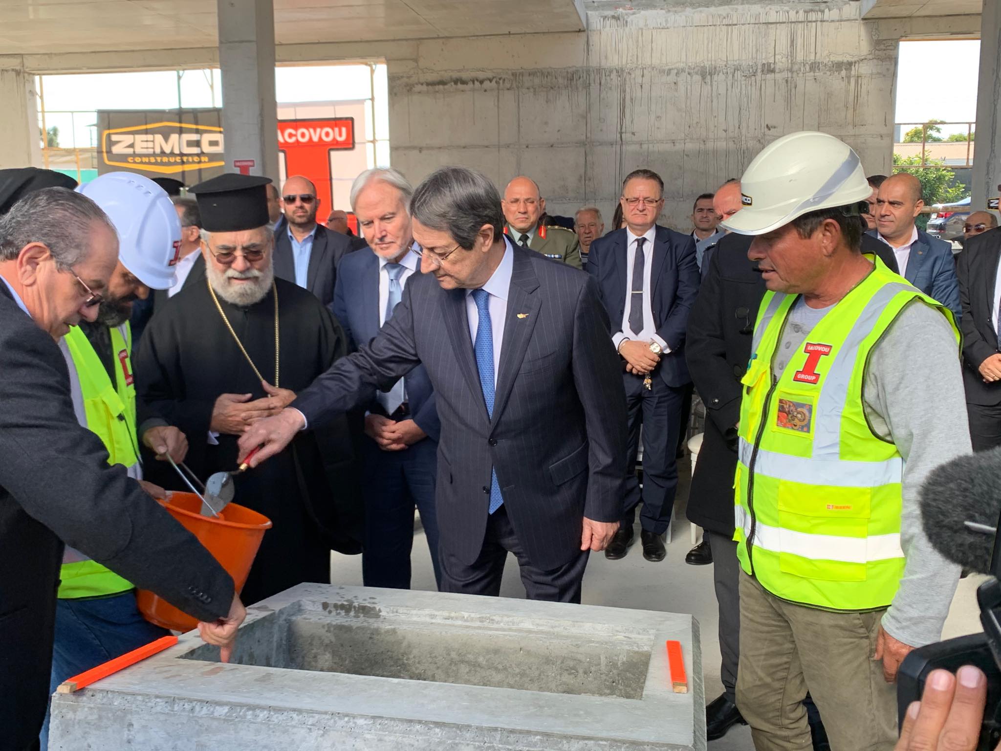 Θεμέλιος λίθος στο «Metropolis Mall» στη Λάρνακα παρουσία επισήμων (ΒΙΝΤΕΟ)