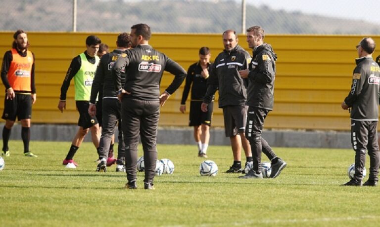 Τελευταία προπόνηση για το 2019 με… ευχάριστα για την ΑΕΚ