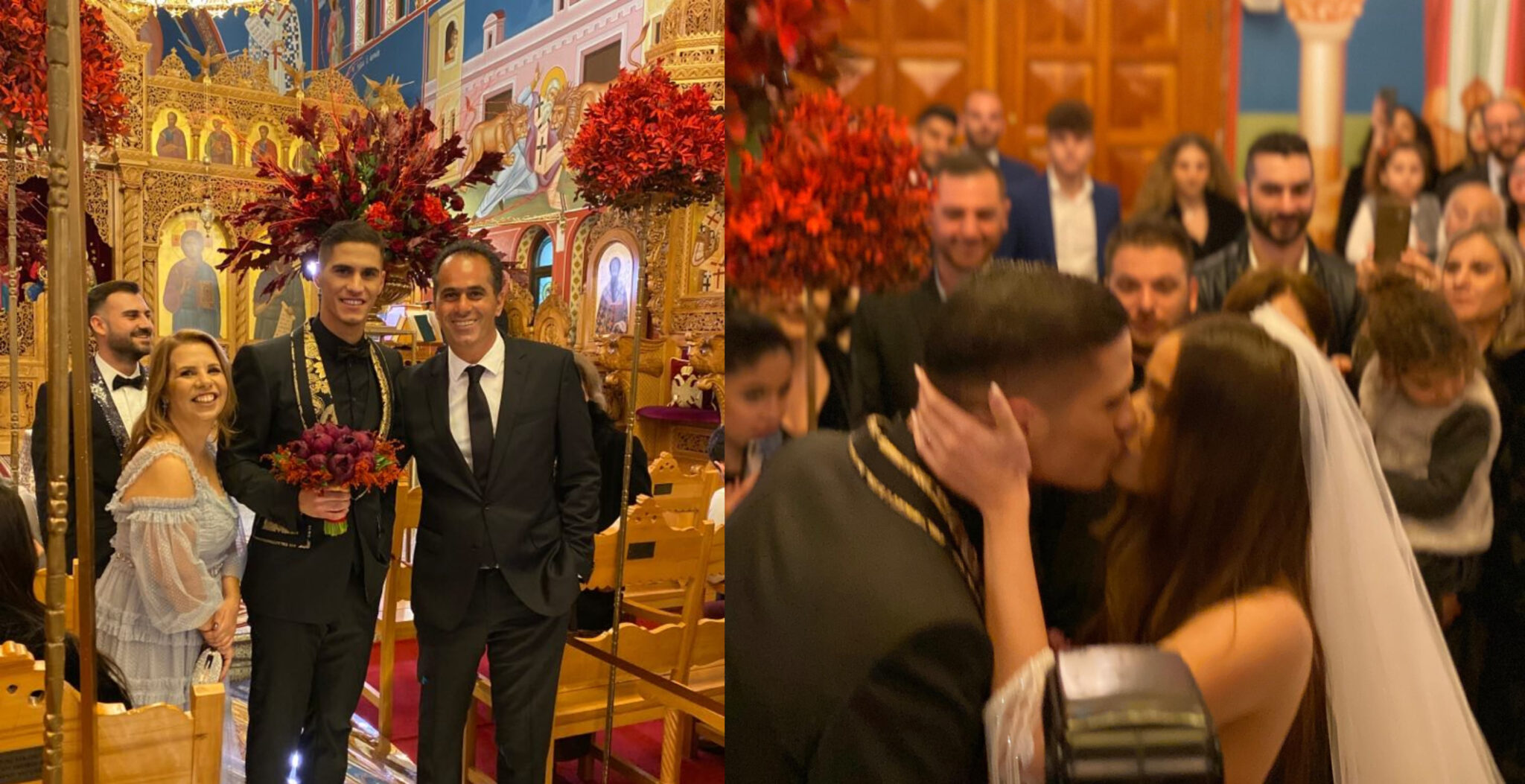 Σωτηρίου – Κορτζιά: Ενώθηκαν με τα ιερά δεσμά του γάμου (ΒΙΝΤΕΟ)