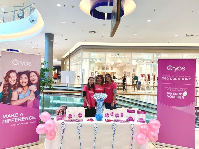 Ενημερωτική εκστρατεία για τη γονιμότητα και τη δωρεά ωαρίων από την Cryos