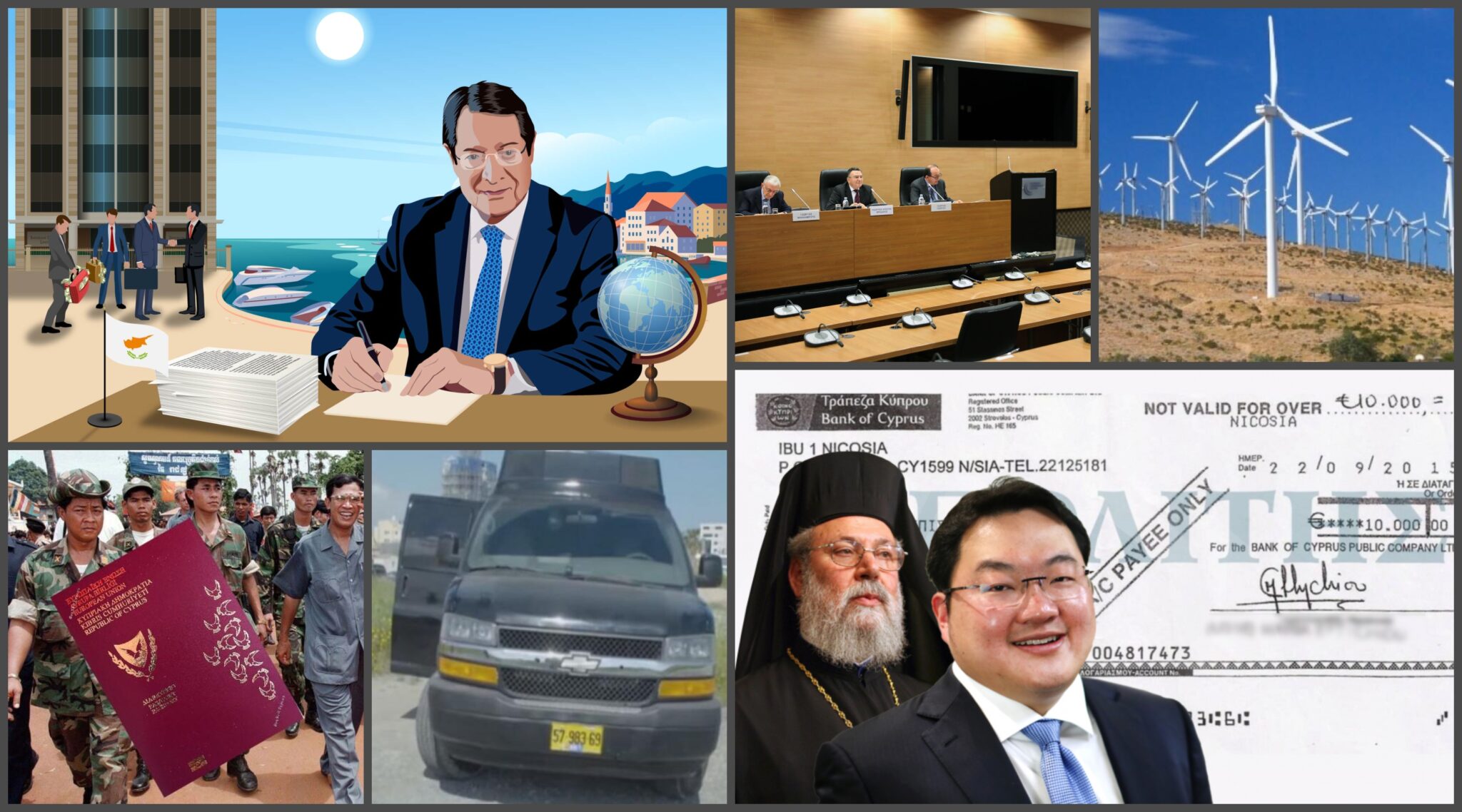 "Χρυσά" διαβατήρια, ιερές επιταγές και κατασκοπευτικό βαν στην Κύπρο του 2019