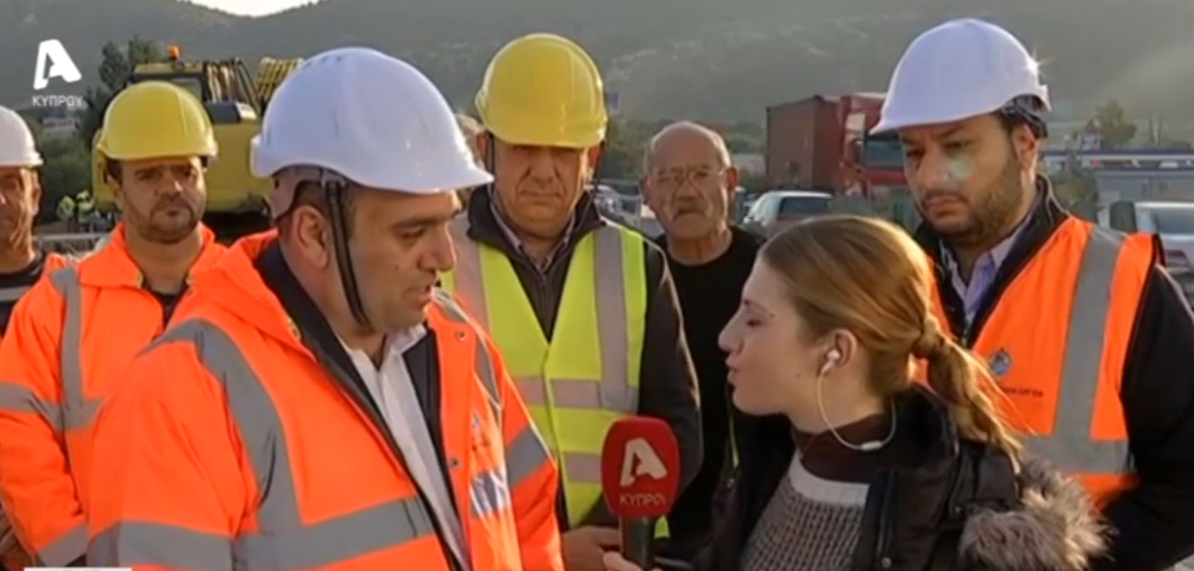 Πρωινή επιθεώρηση Καρούσου στον αυτοκινητόδρομο Λευκωσίας-Λεμεσού (ΒΙΝΤΕΟ)