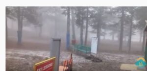 Έπεσαν τα πρώτα χιόνια στο Τρόοδος (ΒΙΝΤΕΟ)