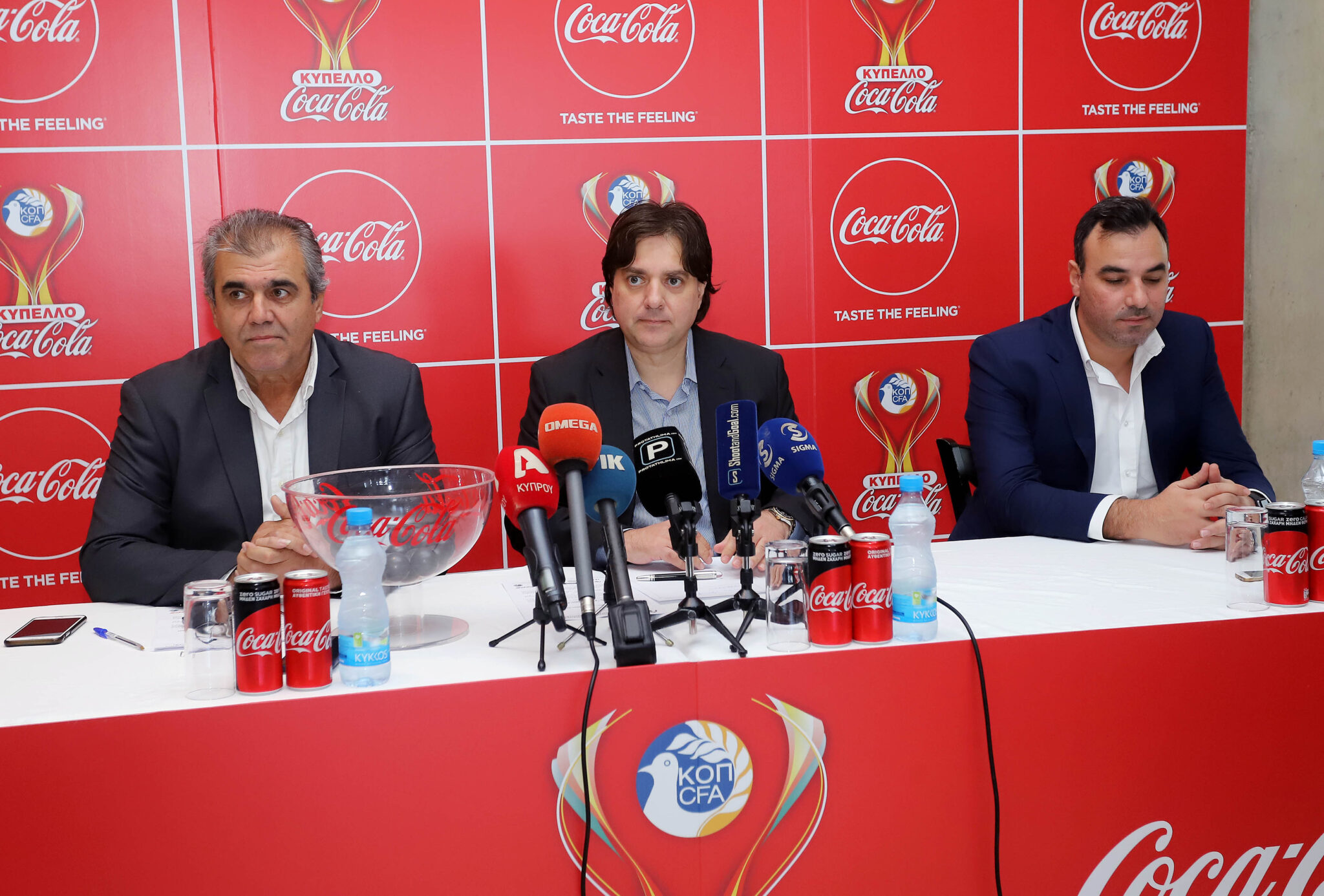 Τα οκτώ ζευγάρια της Β΄ φάσης του κυπέλλου Κύπρου