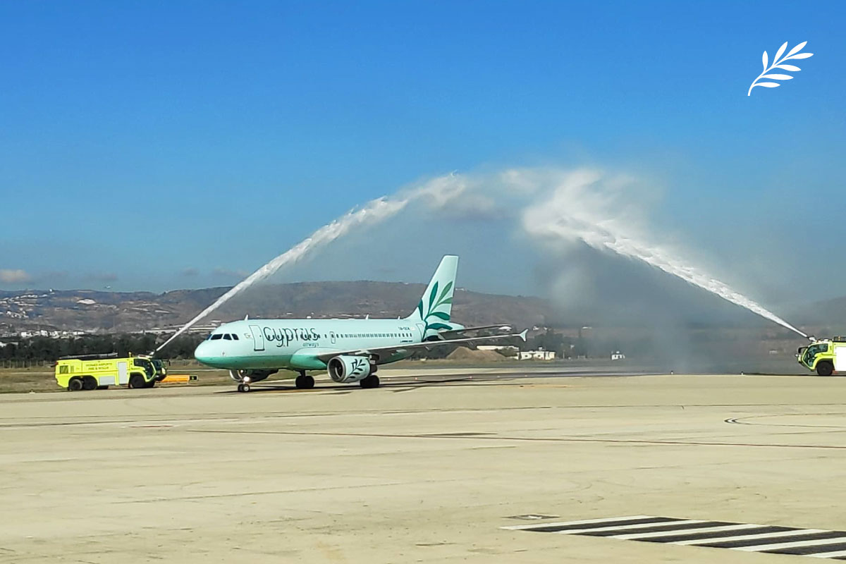 Πρώτη πτήση της CYPRUS AIRWAYS από Πάφο προς Αθήνα