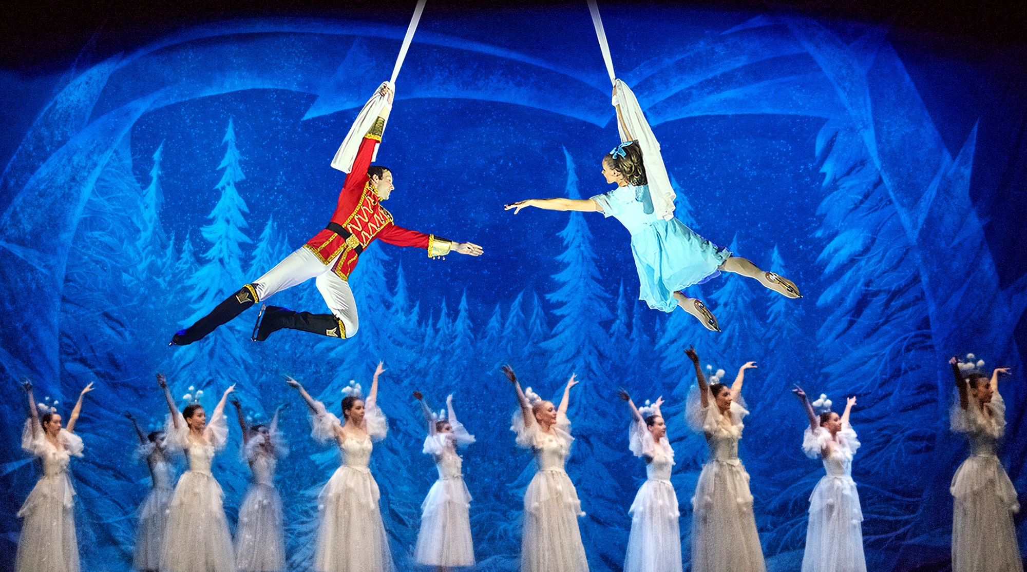 Ο φαντασμαγορικός Καρυοθραύστης στον πάγο τα Χριστούγεννα στην Κύπρο