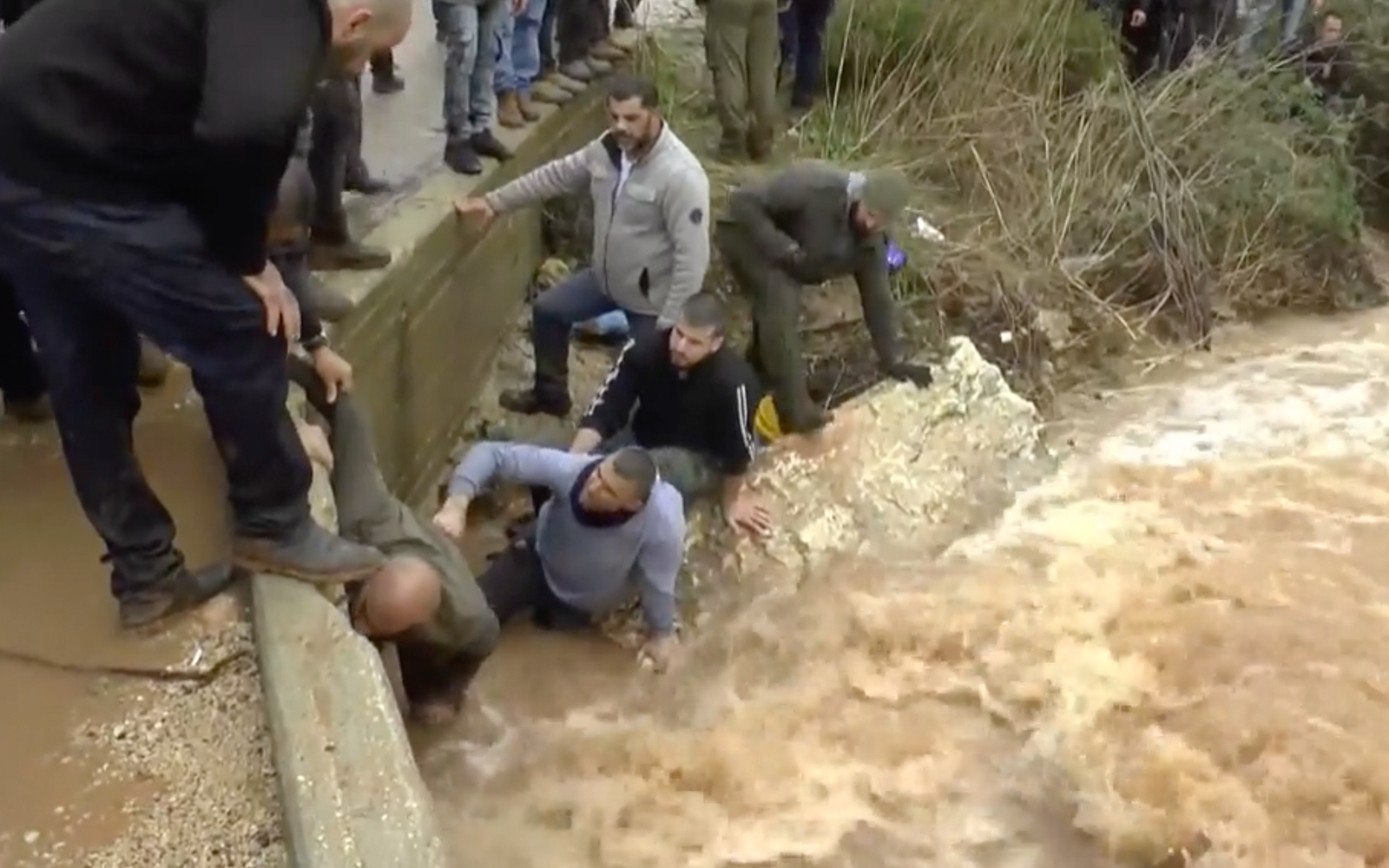 Δύο νεκροί από τις πλημμύρες στο βόρειο Ισραήλ