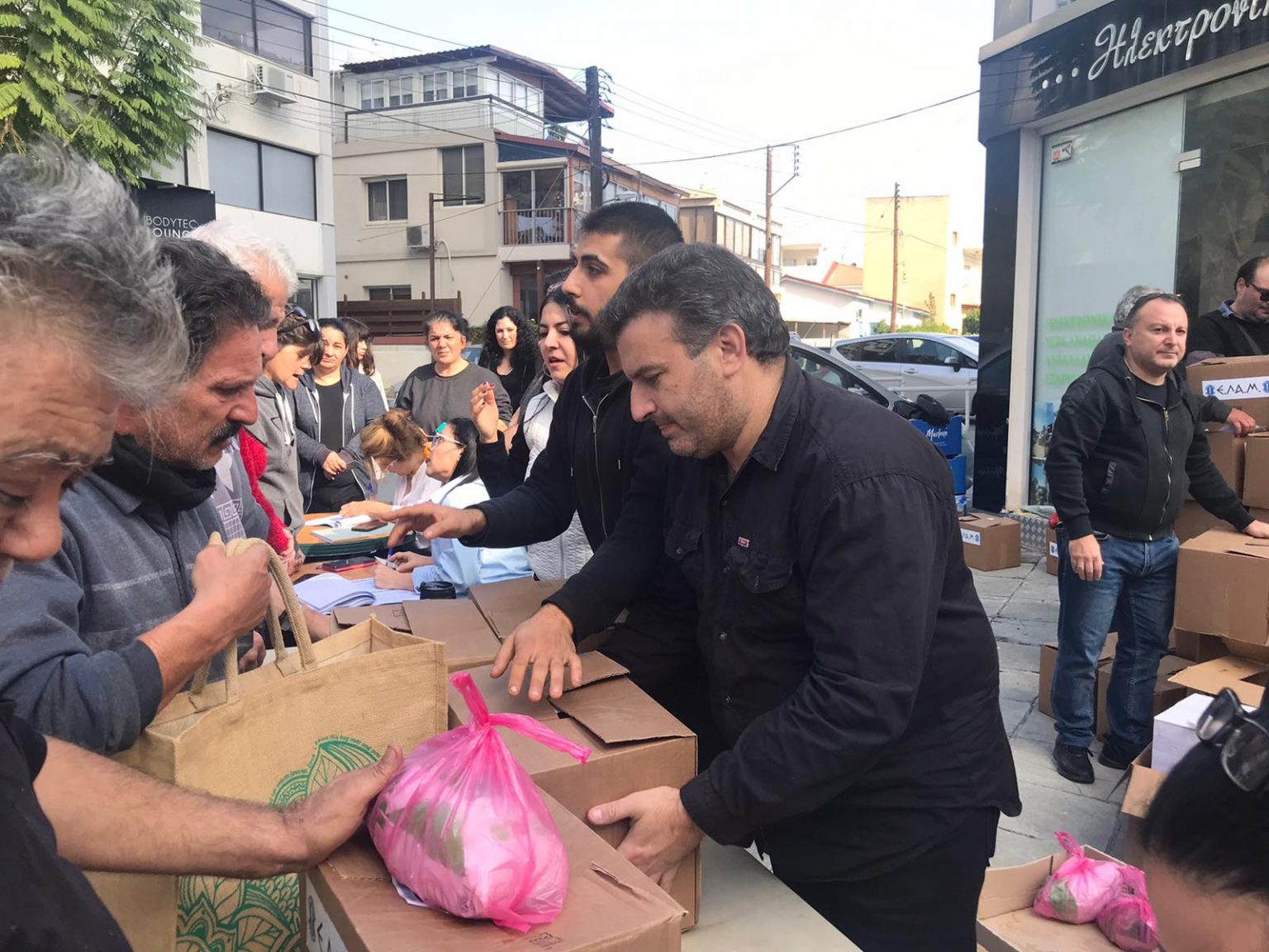 85 τόνοι τροφίμων, σε 12 χιλιάδες πολίτες για τα Χριστούγεννα (ΦΩΤΟ)