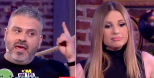 Όταν η Χριστιάνα Αριστοτέλους είδε…ημίγυμνο τον Λούη Πατσαλίδη(ΒΙΝΤΕΟ)