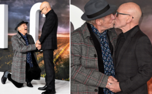 Η "πρόταση γάμου" στον Πάτρικ Στιούαρτ και το…viral φιλί στο στόμα(ΦΩΤΟ)