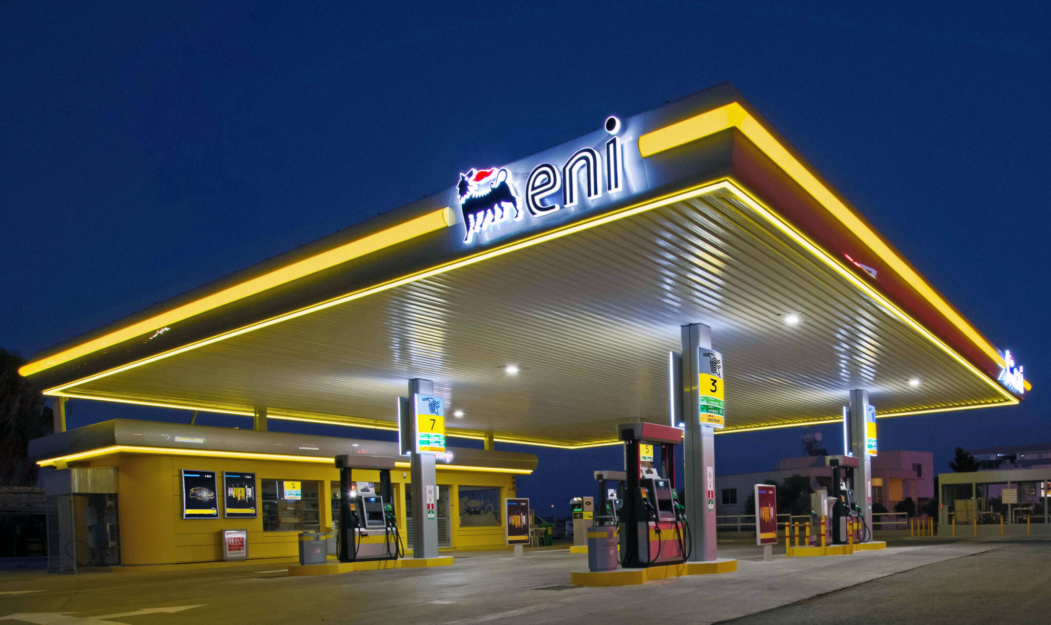 Υγραέριο κίνησης, στο πρατήριο ENI, στο Παραλίμνι