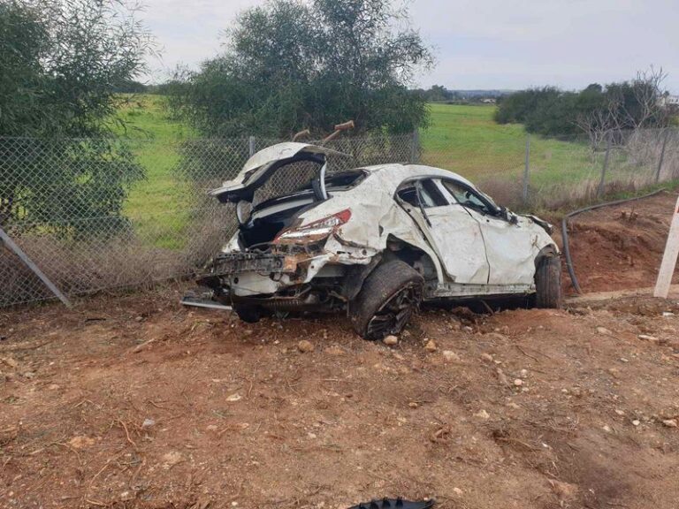 Άγιο είχαν οι δύο νεαροί που "θέρισαν" πάσαλλο και δέντρα στο highway (ΒΙΝΤΕΟ)