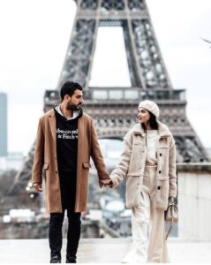 Γιώργος Μερκής – Άντρεα Κυριάκου: Eρωτευμένοι στο Παρίσι…(ΦΩΤΟ)