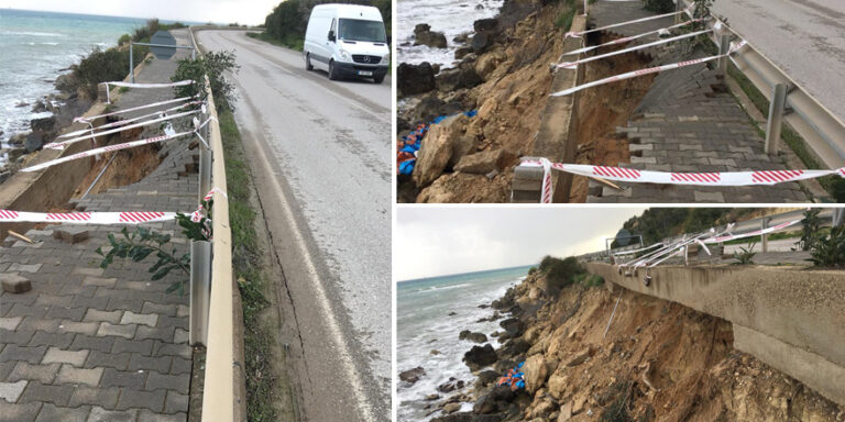 Στο έλεος της κακοκαιρίας και τα κατεχόμενα