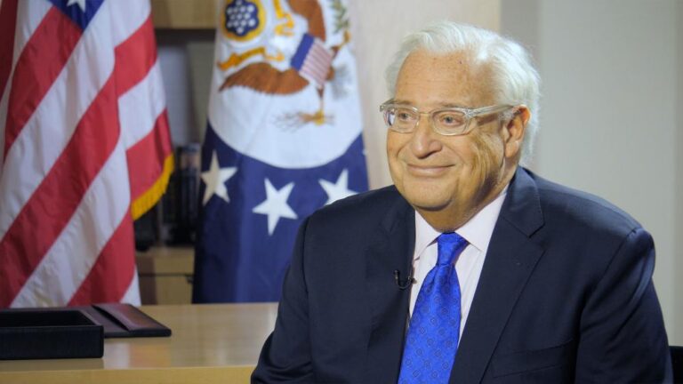 Εξήγησε το σχέδιο Τραμπ για Ισραήλ και Παλαιστίνη ο πρέσβης των ΗΠΑ