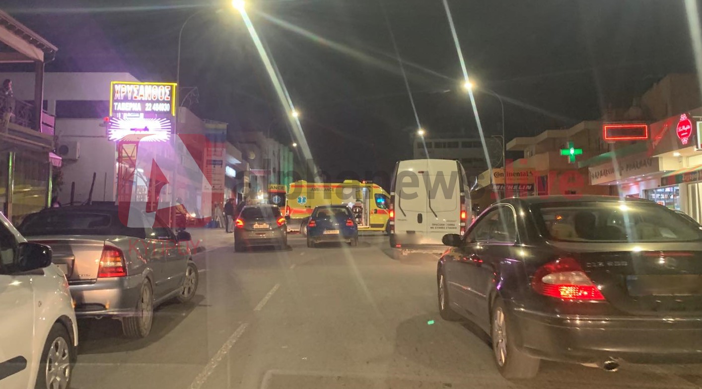 Tροχαίο στα Λατσιά με μοτοσικλετιστή (ΦΩΤΟ)