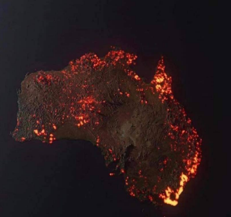 Η αλήθεια πίσω από την εικόνα της Αυστραλίας που έγινε «viral»