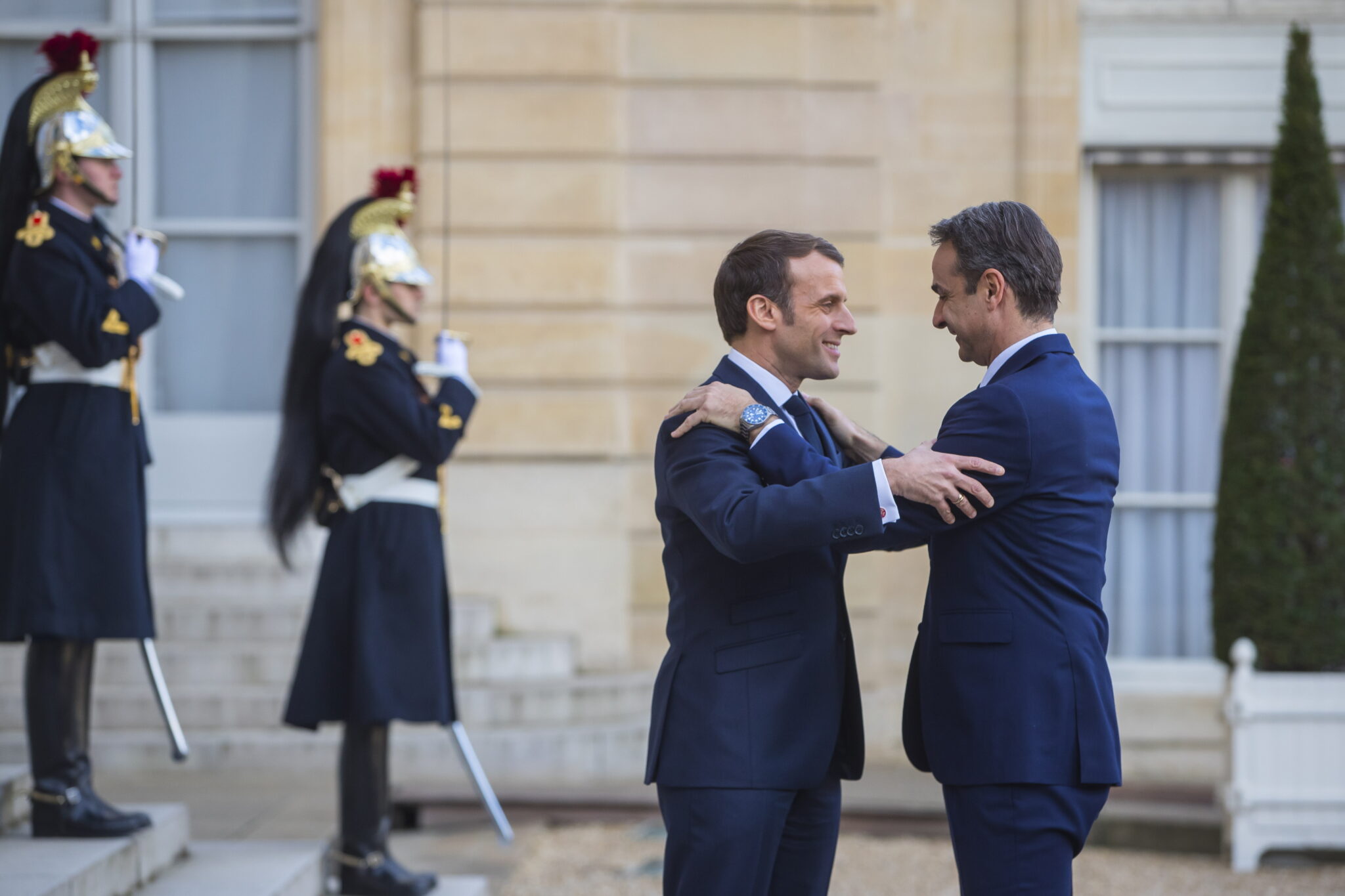 Μακρόν: «Η Γαλλία υποστηρίζει τα κυριαρχικά δικαιώματα Ελλάδας και Κύπρου»