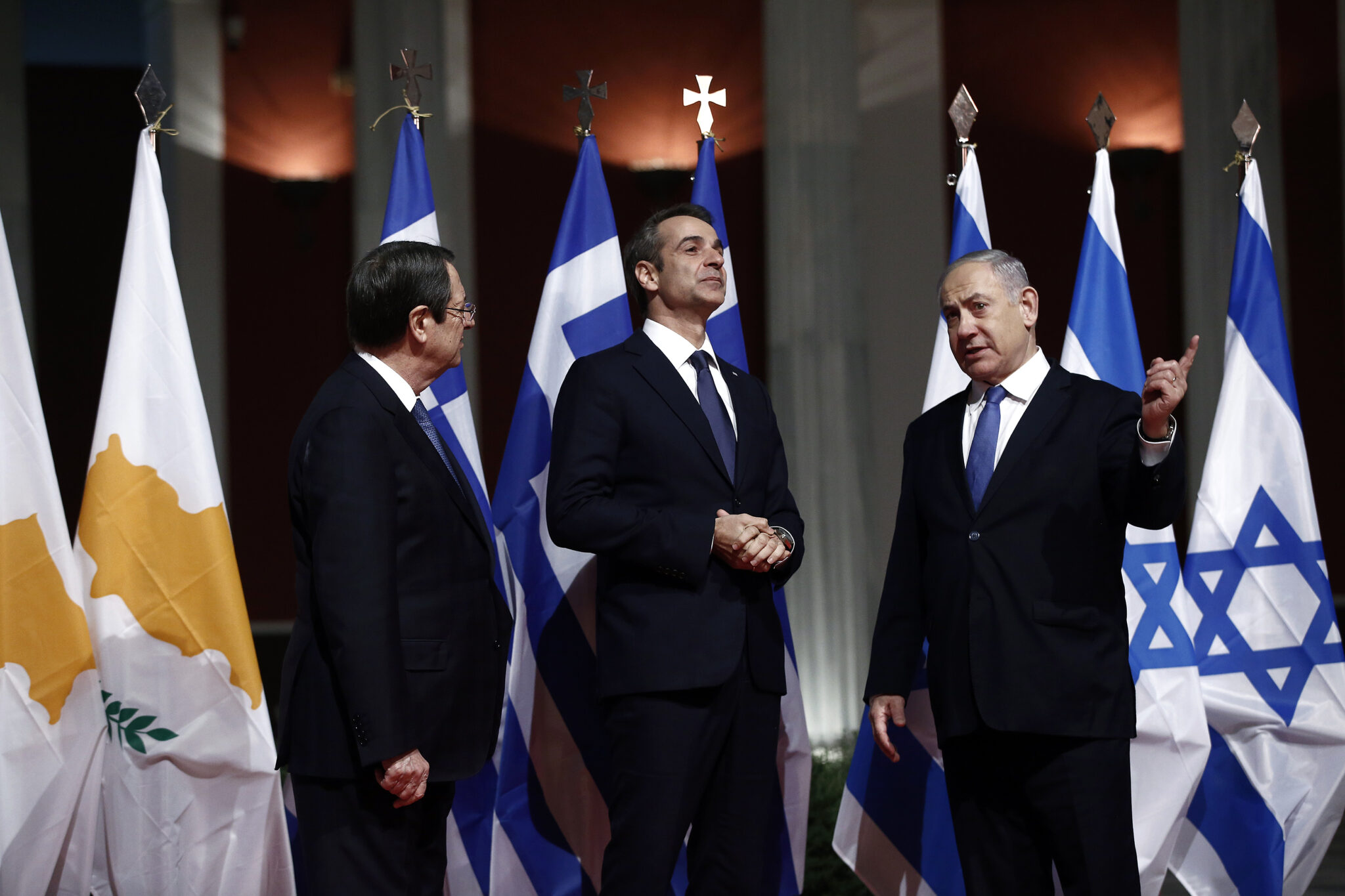 Κοινή δήλωση Κύπρου-Ελλάδας-Ισραήλ για τα τουρκικά στρατεύματα στη Λιβύη