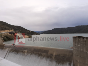 Εντυπωσιακές εικόνες από την υπερχείλιση του Κούρη (ΦΩΤΟ)