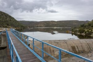 Υπερχείλισε το φράγμα των Πολεμιδιών για δεύτερη συνεχόμενη χρονιά