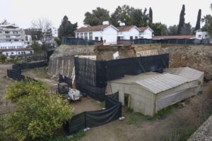 Προσωρινή στήριξη σε μέρος των Τειχών της Λευκωσίας στα κατεχόμενα