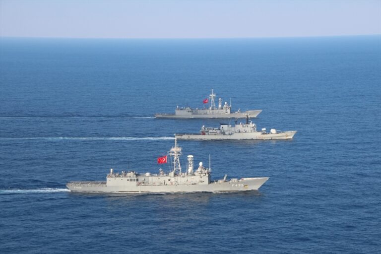 Το "Yavuz" στο τεμάχιο 8 και οι Τούρκοι ασκούνται με τους Ιταλούς (ΧΑΡΤΗΣ)