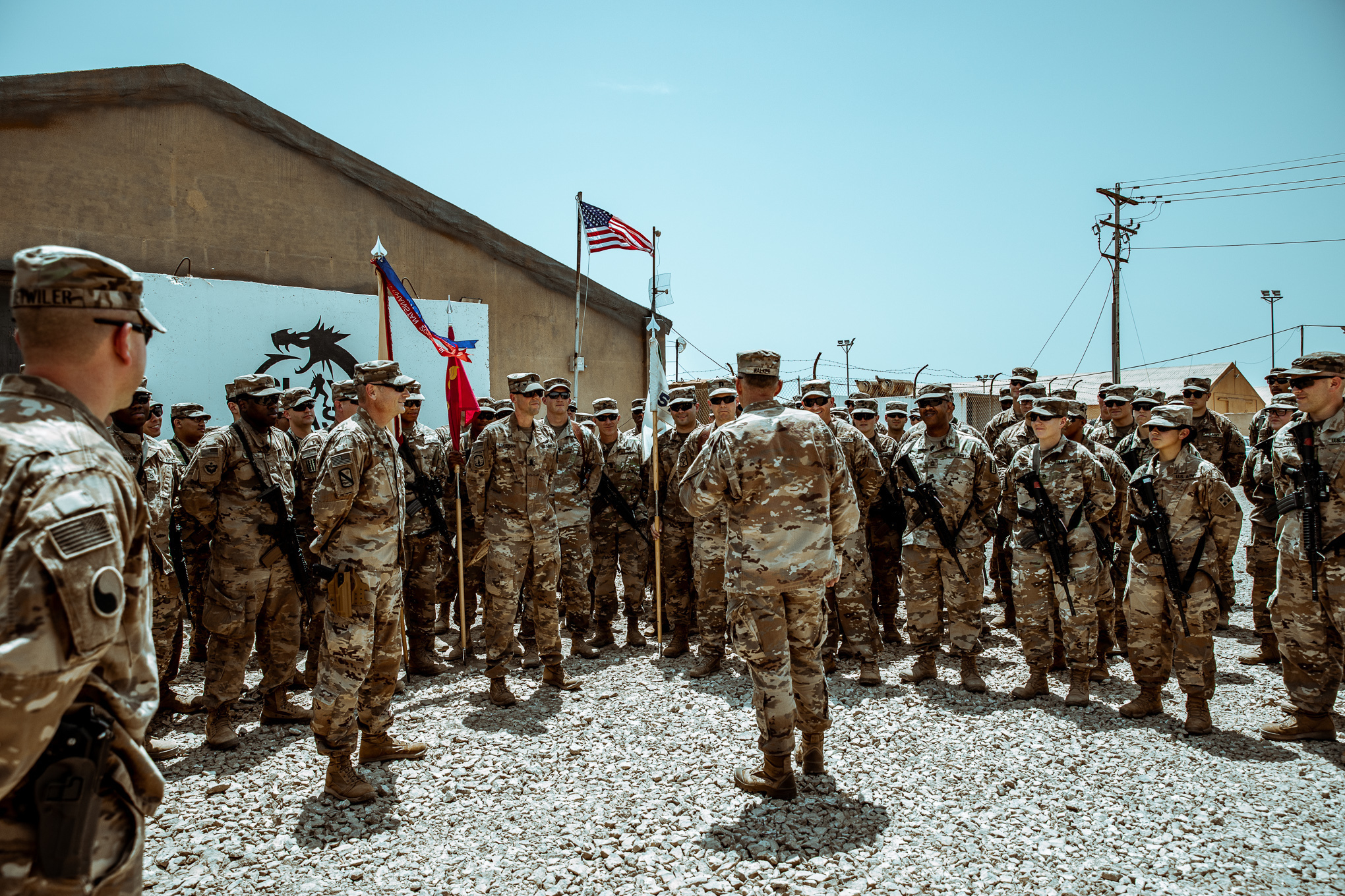 Τα μαζεύουν σιγά, σιγά οι Αμερικανοί στρατιώτες από το Ιράκ