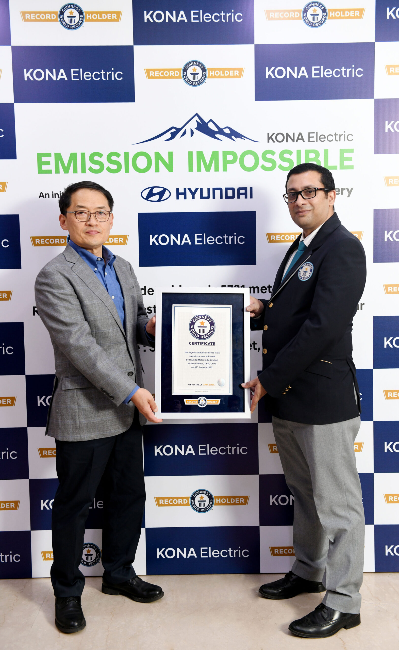 Το ηλεκτρικό Hyundai KONA στο Guinness World RecordsTM!