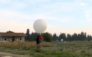 Αυτό είναι το μπαλόνι που χρησιμοποιείται για τη διαδικασία ραδιοβόλισης(ΒΙΝΤΕΟ)