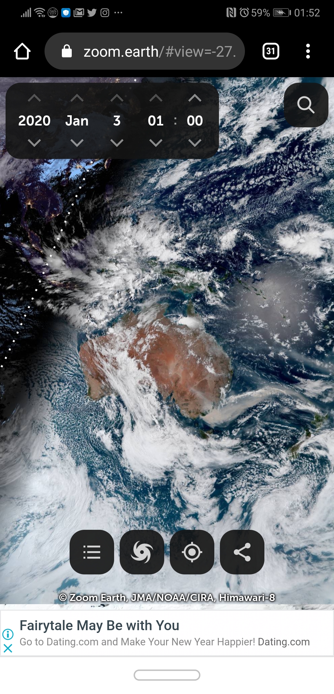 Πως φαίνονται οι πυρκαγιές στην Αυστραλία από το δορυφόρο; (ΦΩΤΟ)