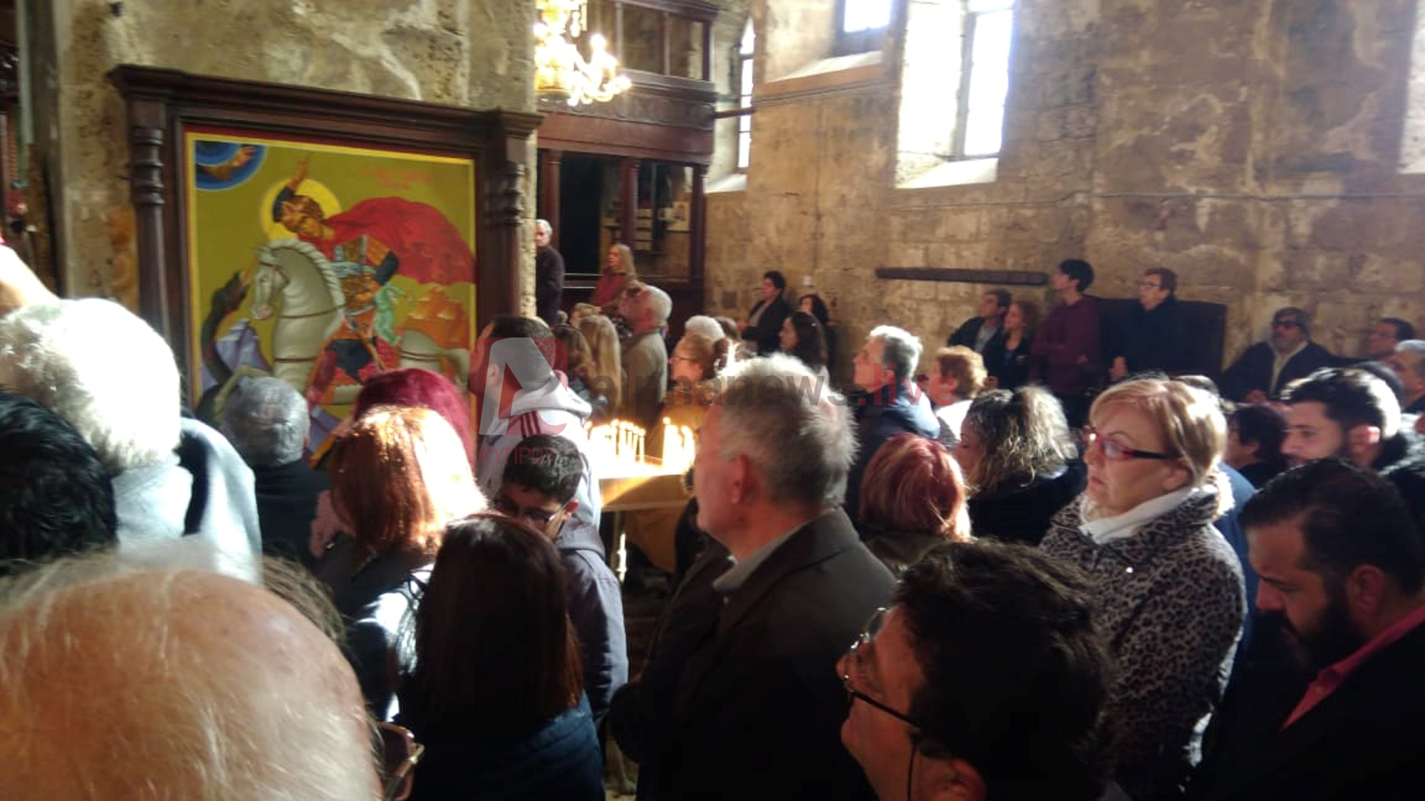 Σε κλίμα συγκίνησης και κατάνυξης τα Θεοφάνεια στην κατεχόμενη Αμμόχωστο (ΦΩΤΟ)