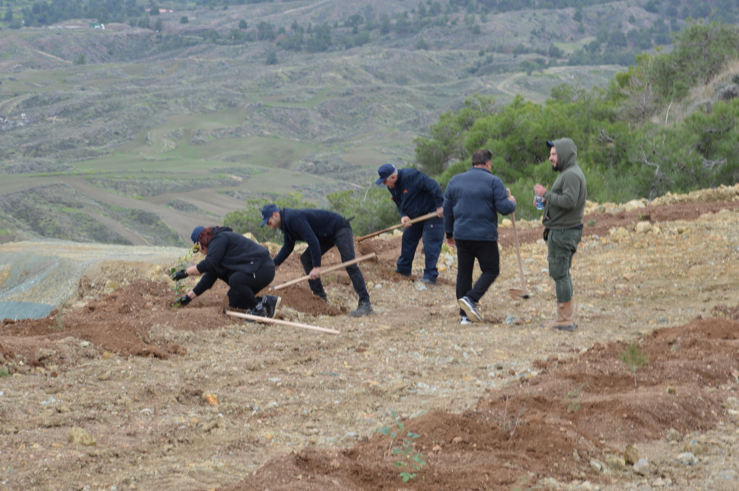 Οι φίλοι της Σκουριώτισσας  «πρασίνισαν» το μεταλλείο