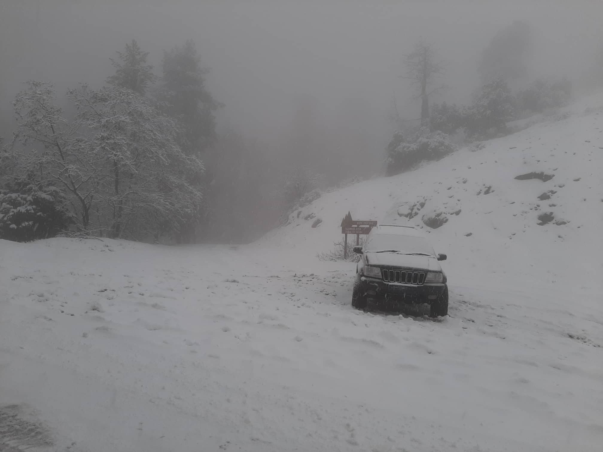 Επικίνδυνοι οι δρόμοι που οδηγούν στις βουνοκορφές του Τροόδους