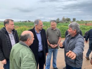 "Το μήνυμα ελήφθη" είπε ο Καδής στους γεωργούς και εξήγγειλε αποζημιώσεις (VID)