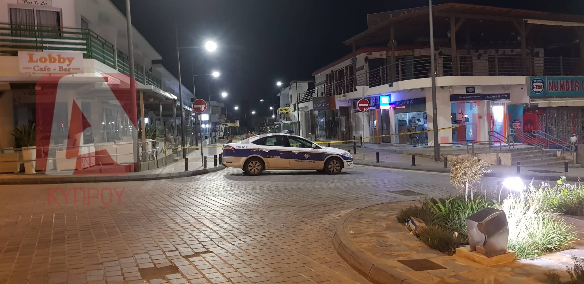 Γκανγκστερική επίθεση σε καφετέρια στην Αγία Νάπα (ΦΩΤΟ)