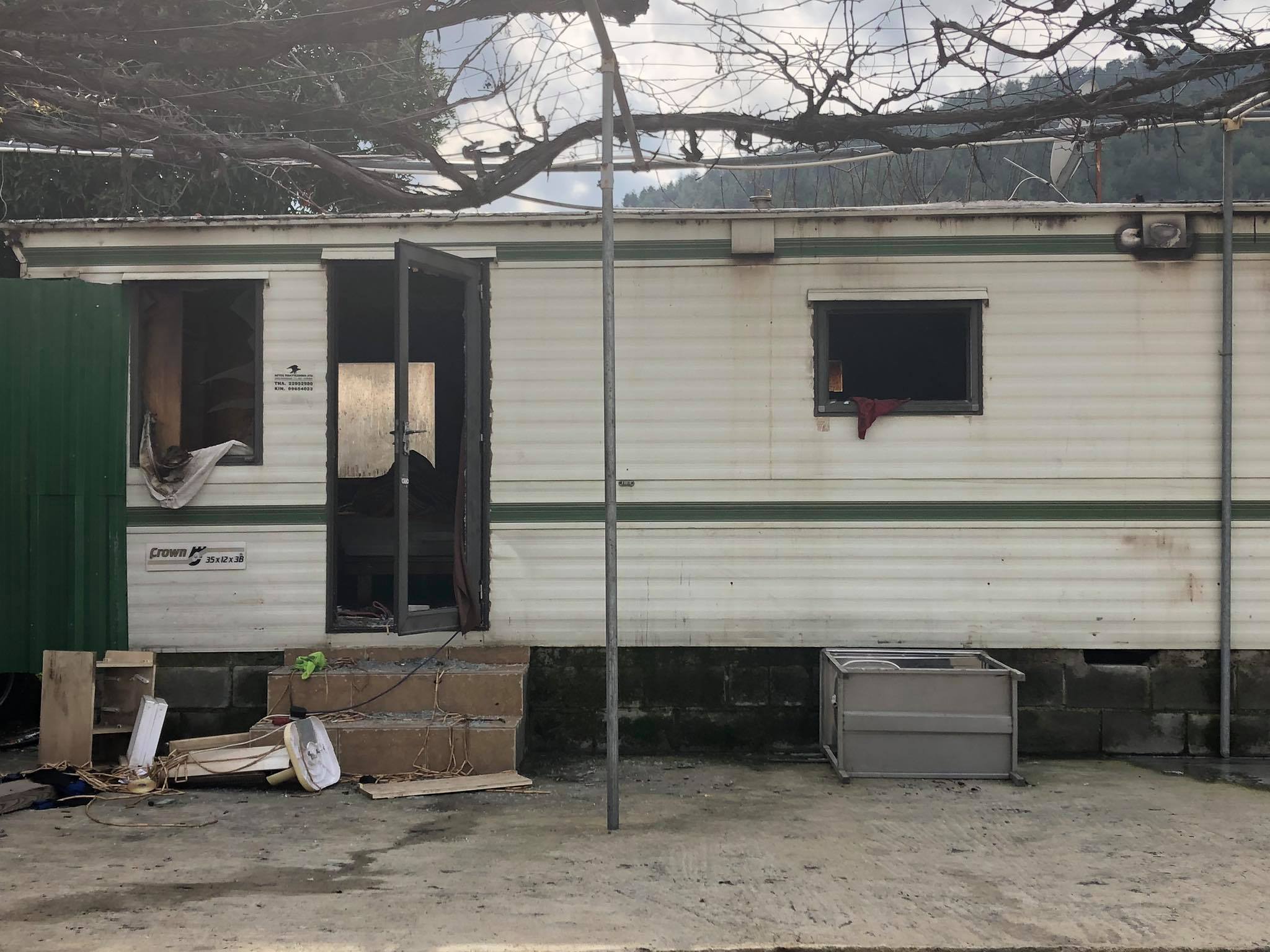 Γλίτωσε από θαύμα 38χρονος εργάτης στη Φλάσου (ΒΙΝΤΕΟ)