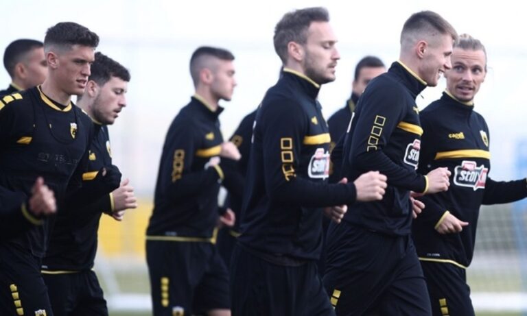 Με τους… κλασικούς απόντες η προπόνηση της ΑΕΚ