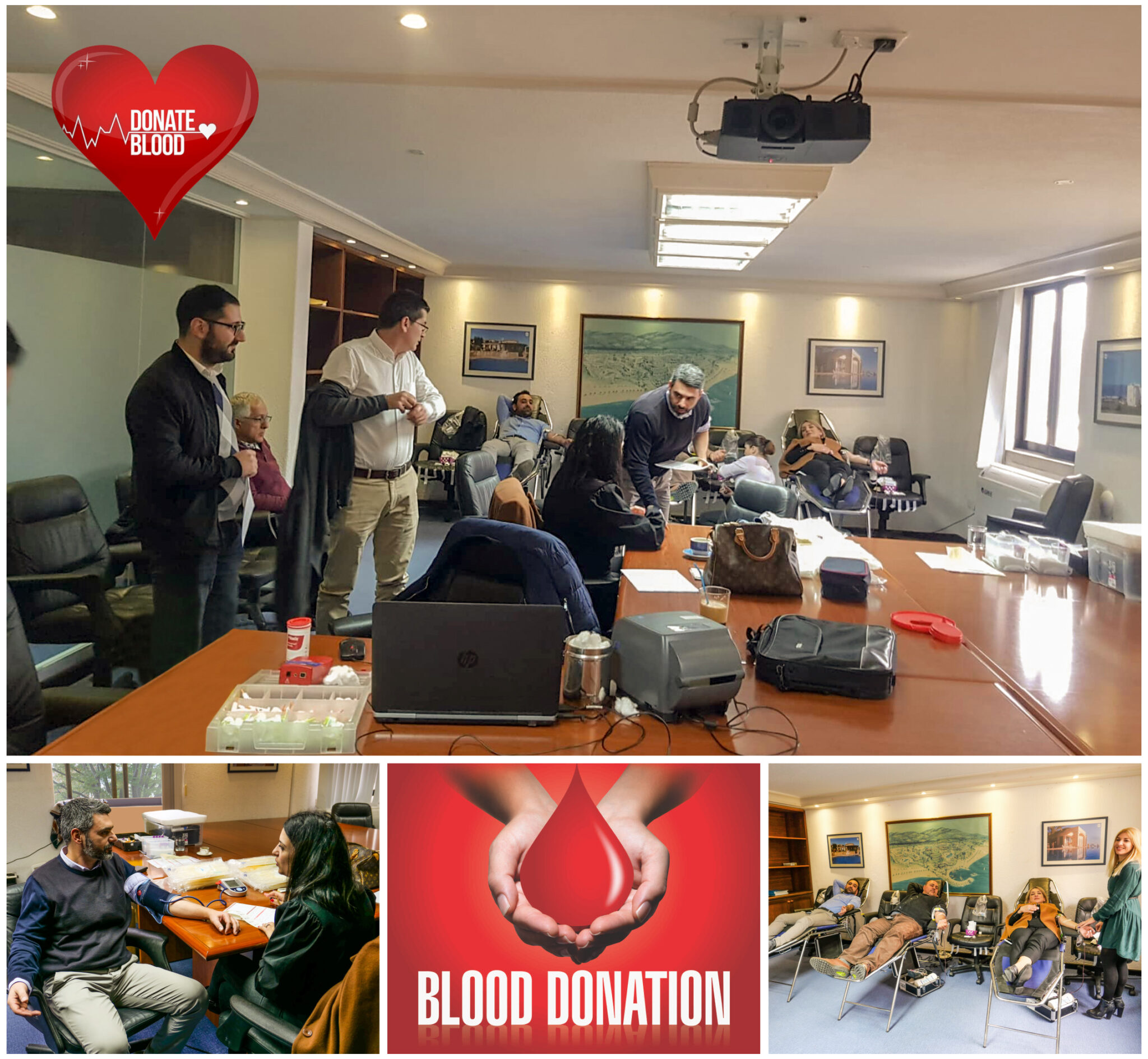 16η Ετήσια  Αιμοδοσία της Leptos Estates