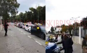 Κατεχόμενα: Εκδήλωση διαμαρτυρίας μπροστά στη «βουλή» για το οδικό δίκτυο